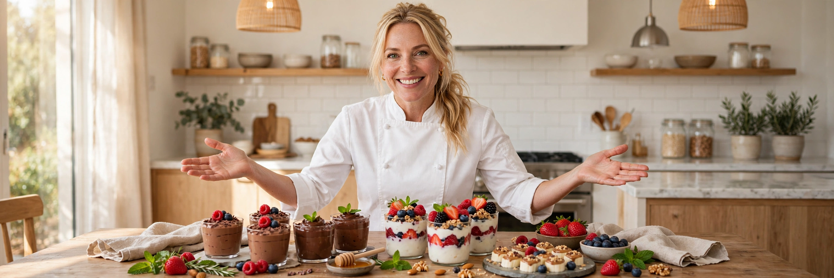 Chef Kate Morrison in her kitchen